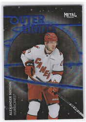 2025-26 Skybox Metal Universe Outer Limits Ol-32 Rookie Rc Alexander Nikishin /199