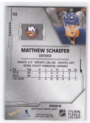 2025-26 Skybox Metal Universe Rookies #113 Rookie Rc Matthew Schaefer