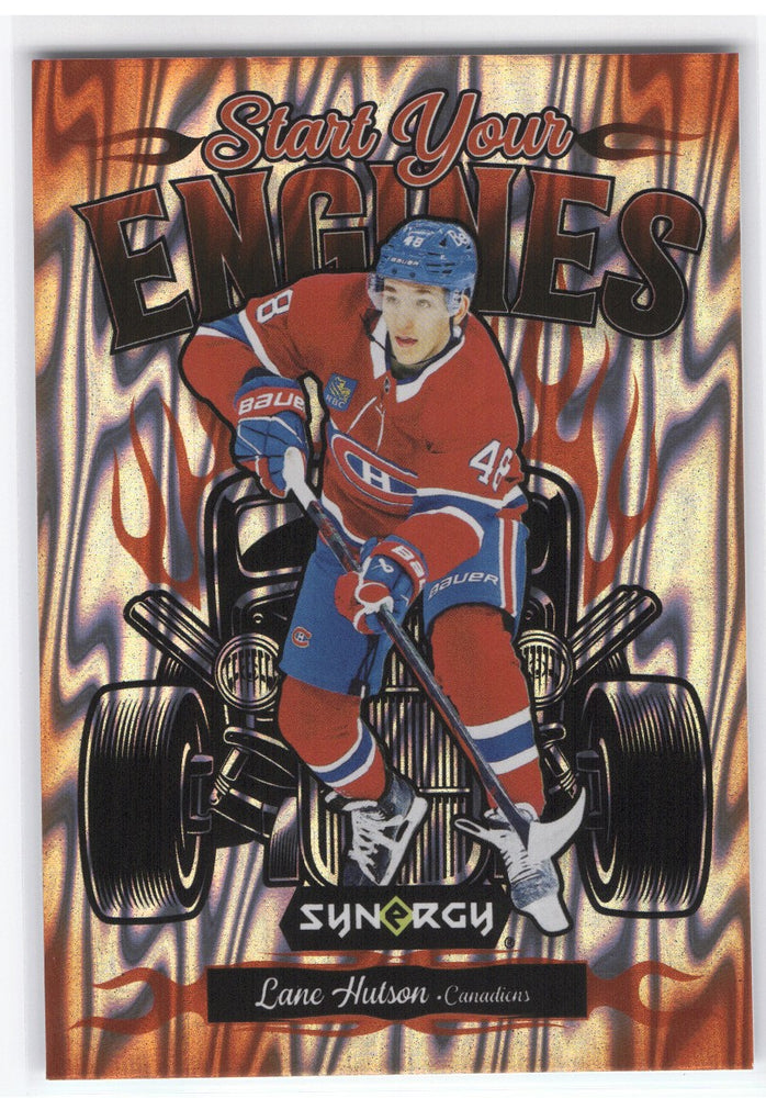 2024-25 Upper Deck Synergy Start Your Engines Sye-20 Rookie Rc Lane Hutson