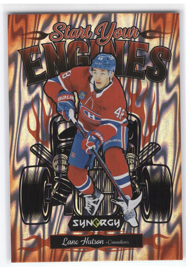 2024-25 Upper Deck Synergy Start Your Engines Sye-20 Rookie Rc Lane Hutson