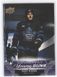 2023-24 Upper Deck Series 2 Young Guns Ud Canvas C214 Rookie Rc Bobby Mcmann