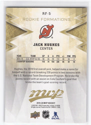 2010-20 Upper Deck Mvp Rookie Formations Rf-5 Rookie Rc Jack Hughes