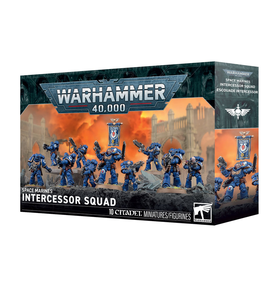 WARHAMMER 40,000 SPACE MARINES INTERCESSOR SQUAD