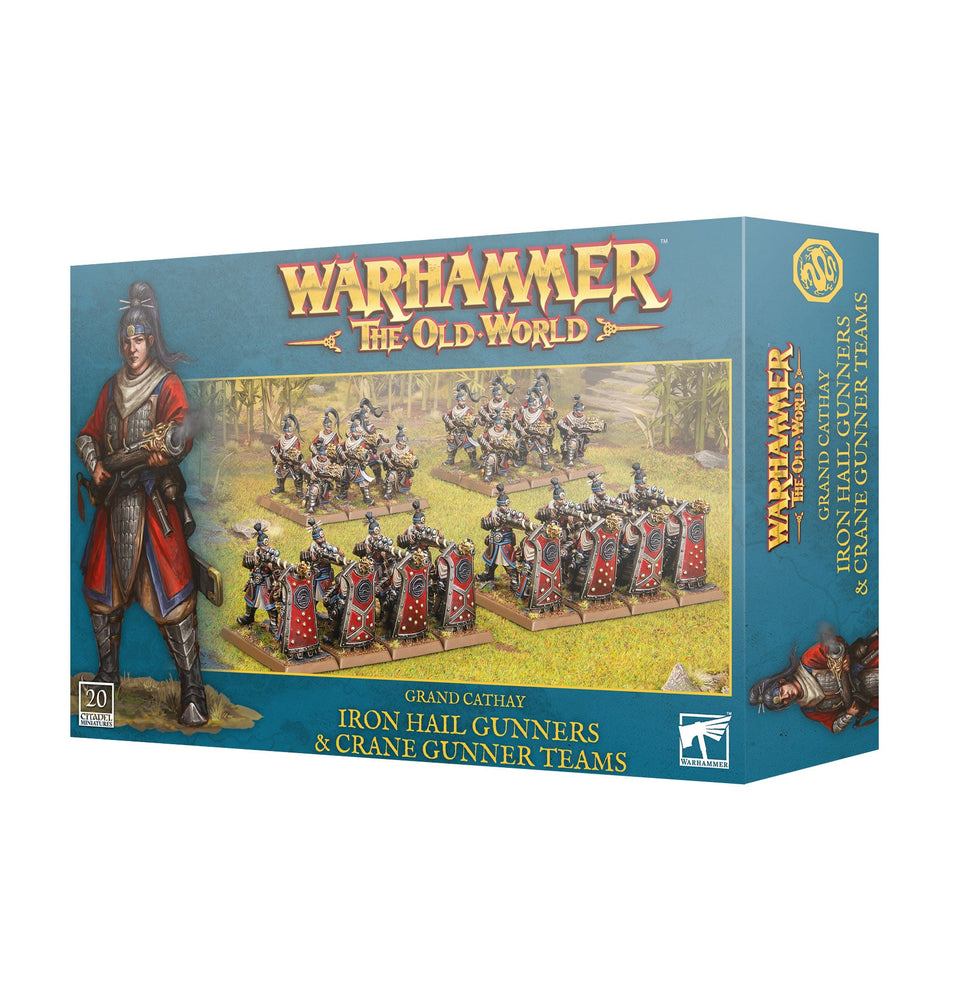WARHAMMER: THE OLD WORLD GRAND CATHAY IRON HAIL & CRANE GUNNERS