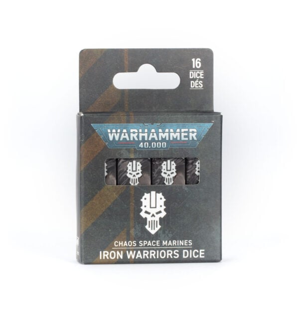 WARHAMMER 40,000 IRON WARRIORS DICE