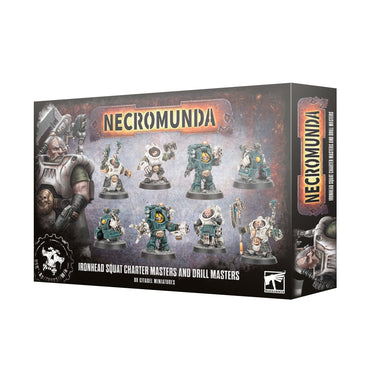 NECROMUNDA IRONHEAD SQUAT CHARTER & DRILL MASTERS