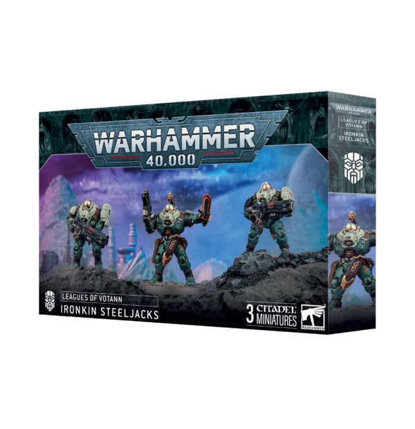 WARHAMMER 40,000 IRONKIN STEELJACKS LEAGUES OF VOTANN