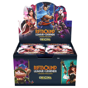 RIFTBOUND LEAGUE OF LEGENDS TCG ORIGINS BOOSTER DISPLAY (LIMIT 3)