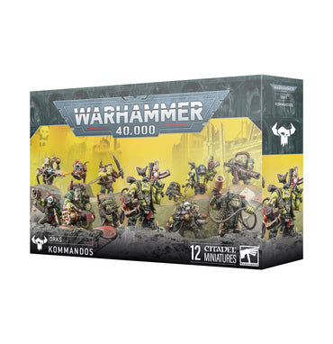WARHAMMER 40000 ORKS KOMMANDOS