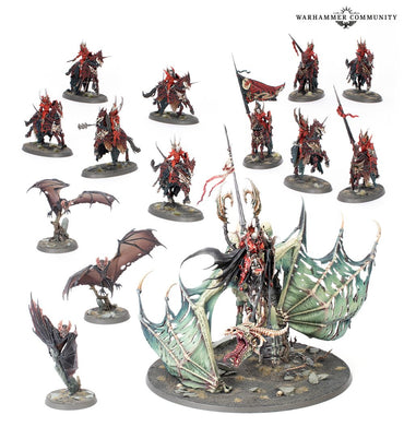 WARHAMMER: AGE OF SIGMAR SOULBLIGHT GRAVELORDS BATTLEFORCE LANCES OF THE CRIMSON KEEP