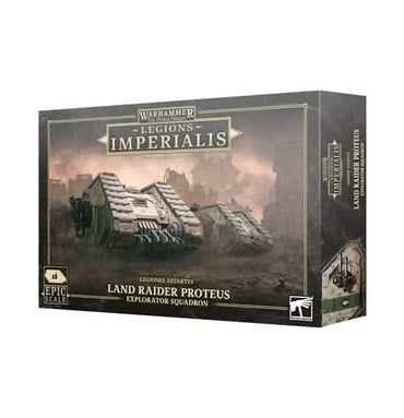 LEGIONS IMPERIALIS LEGIONES ASARTES: LAND RAIDER PROTEUS EXPLORATOR SQUADRON