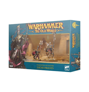 WARHAMMER: THE OLD WORLD TOMB KINGS OF KHEMRI LICHE PRIESTS