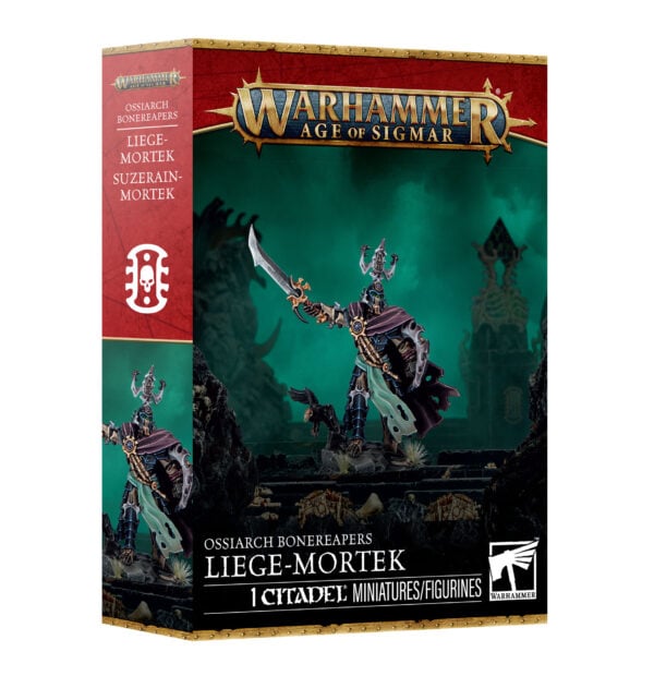 WARHAMMER: AGE OF SIGMAR OSSIARCH BONEREAPERS LIEGE-MORTEK