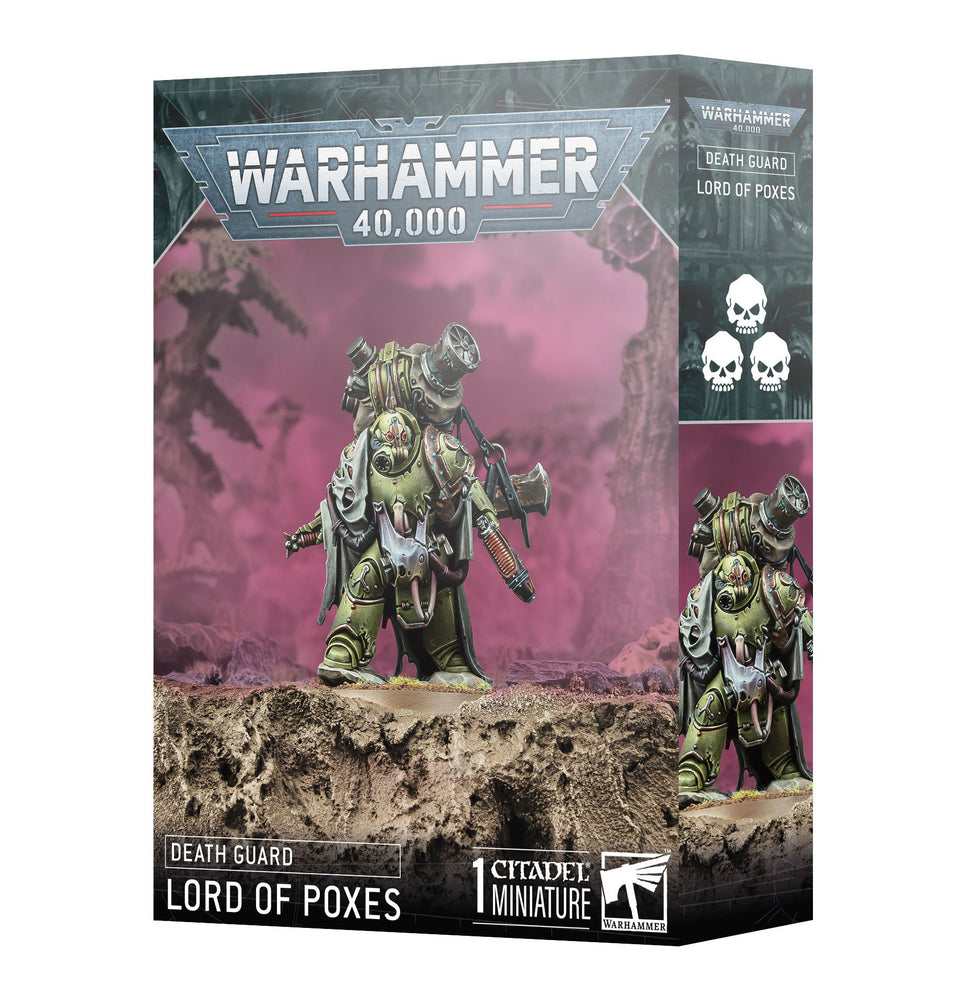 WARHAMMER 40,000 LORD OF POXES DEATH GUARD