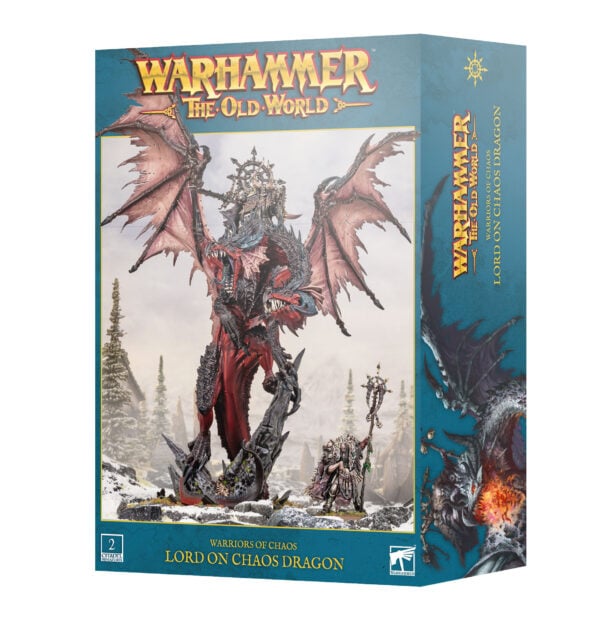 WARHAMMER: THE OLD WORLD WARRIORS OF CHAOS LORD ON CHAOS DRAGON