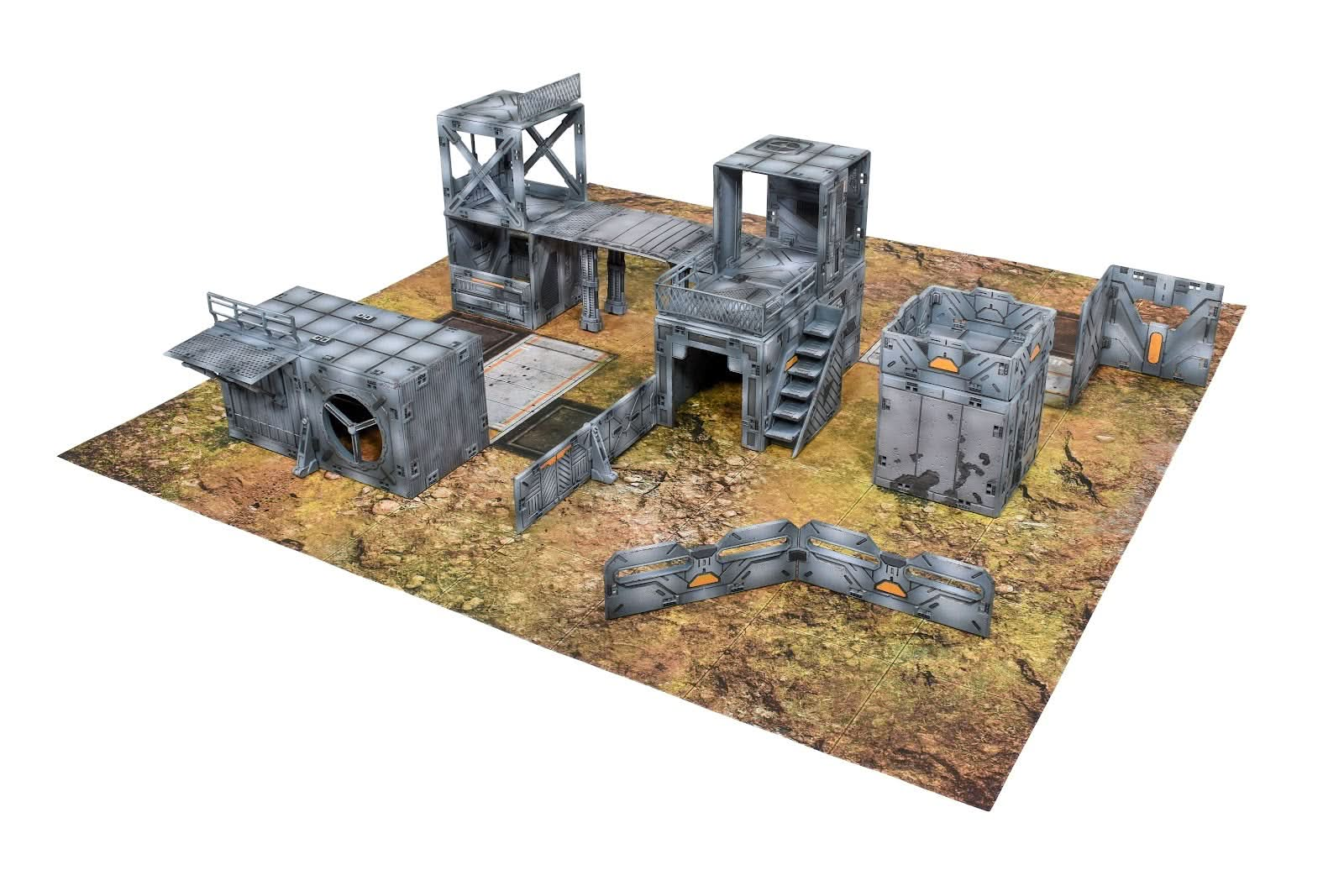 HALO: FLASHPOINT DELUXE BUILDABLE 3D TERRAIN SET