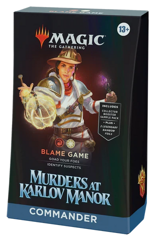 MTG MURDERS AT KARLOV MANOR COMMANDER
