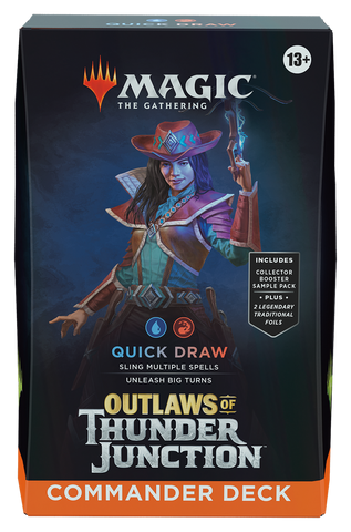 MTG OUTLAWS OF THUNDER JUNCTION COMMANDER DECK