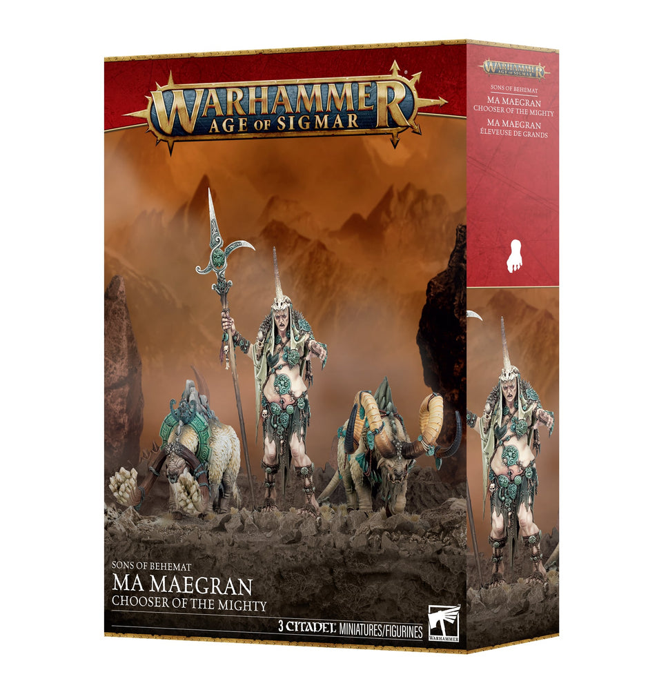 WARHAMMER AGE OF SIGMAR SONS OF BEHEMAT MA MAEGRAN CHOOSER OF THE MIGHTY