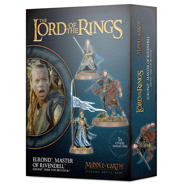 MIDDLE-EARTH STRATEGY BATTLE GAME ELROND MASTER OF RIVENDELL