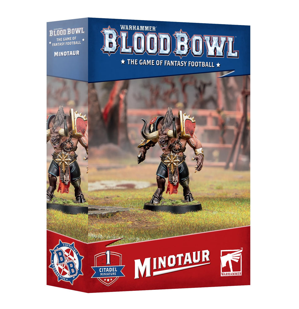 WARHAMMER BLOOD BOWL MINOTAUR