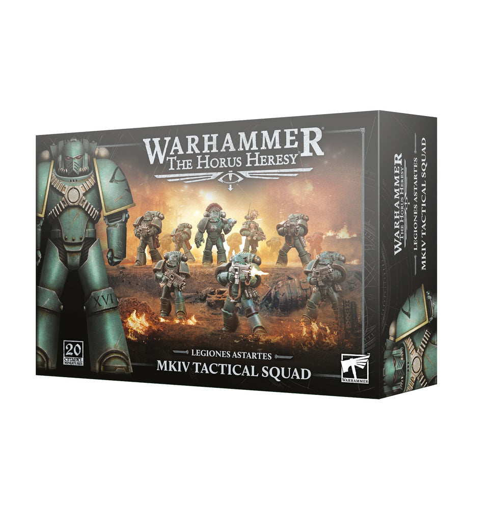 WARHAMMER: THE HORUS HERESY LEGIONES ASTARTES MKIV TACTICAL SQUAD