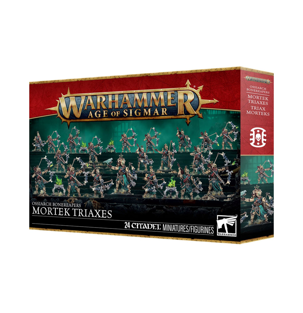 WARHAMMER: AGE OF SIGMAR OSSIARCH BONEREAPERS MORTEK TRIAXES