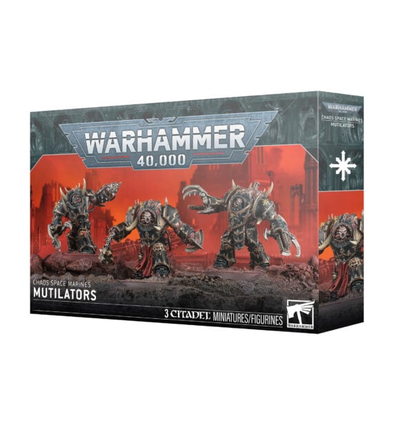 WARHAMMER 40,000 CHAOS SPACE MARINES MUTILATORS