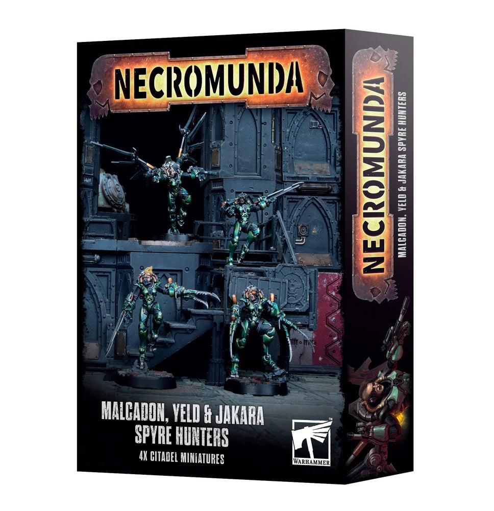 NECROMUNDA MALCADON YELD AND JAKARA SPYRE HUNTERS