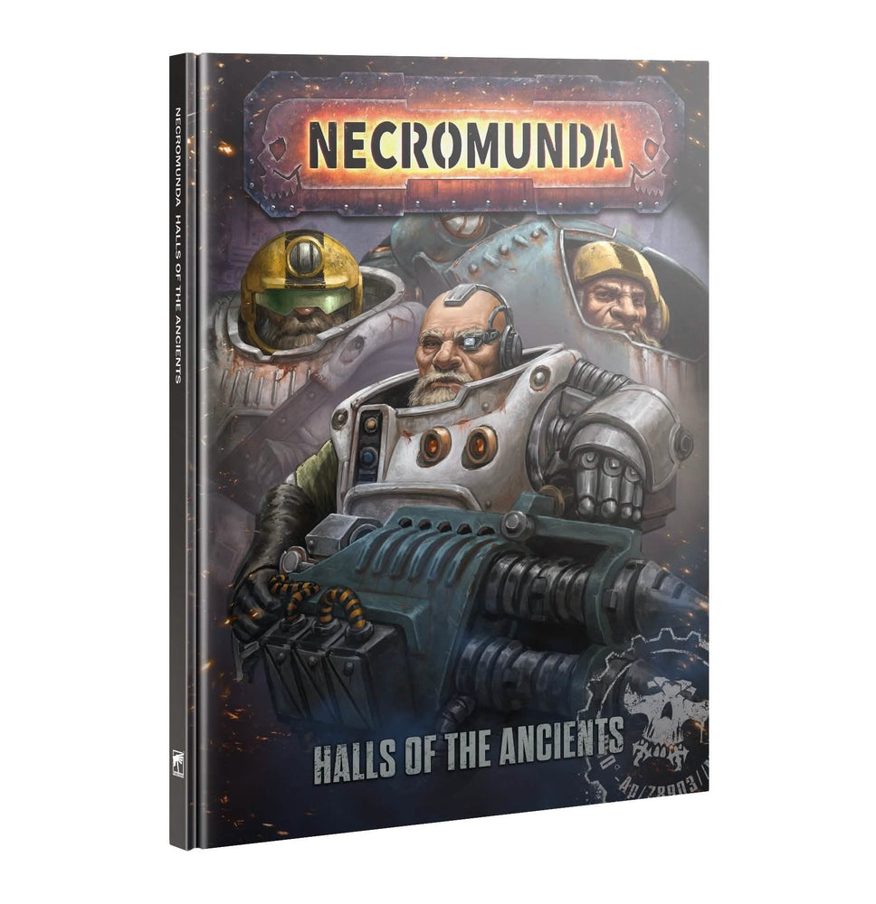 NECROMUNDA THE HALLS OF THE ANCIENTS HARDBACK