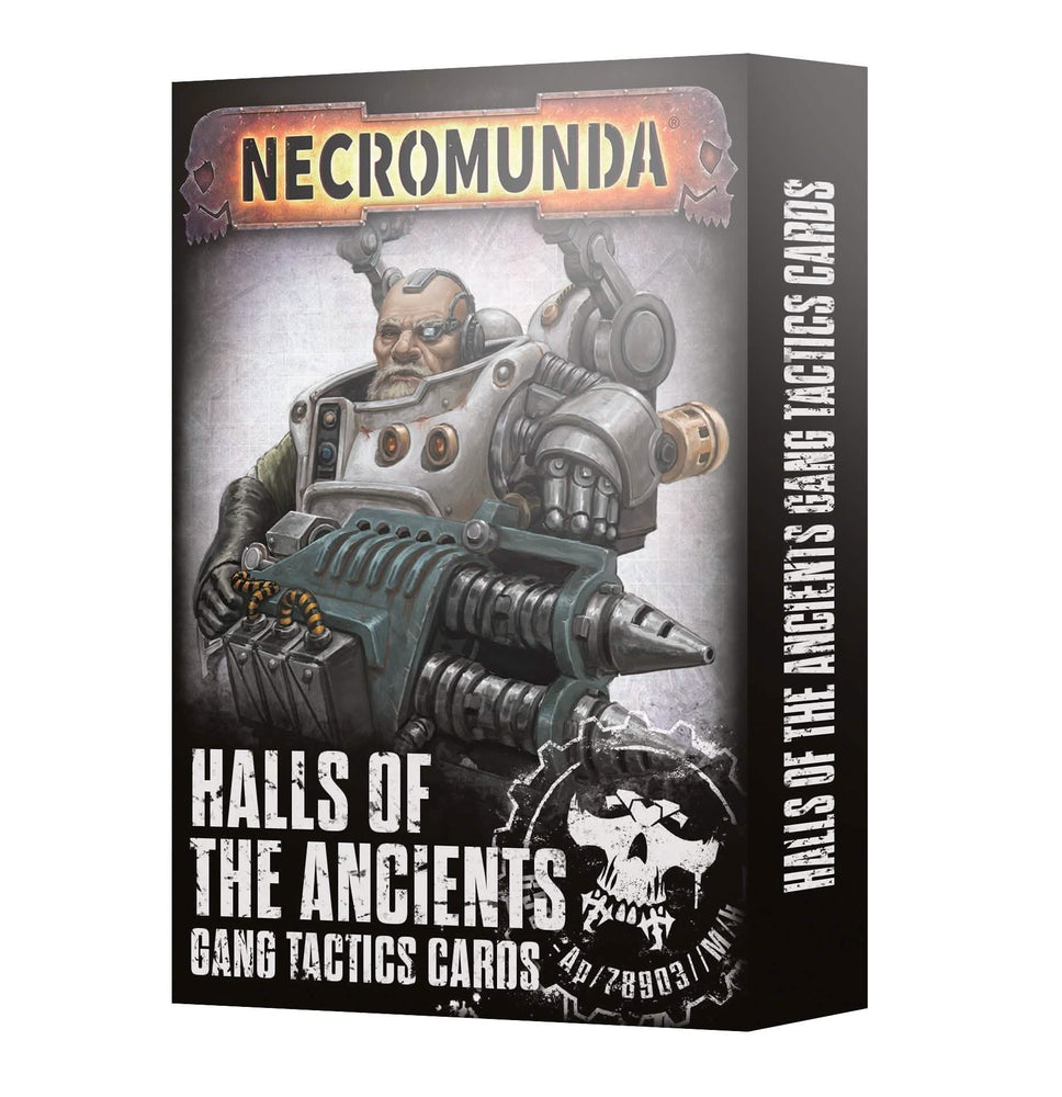 NECROMUNDA THE HALLS OF THE ANCIENTS TACTIC CARDS