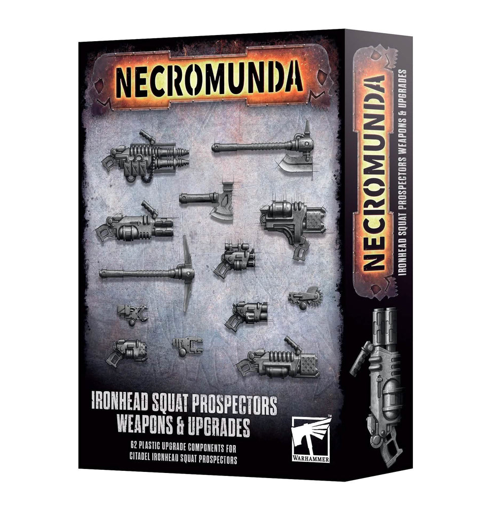 NECROMUNDA THE IRONHEAD SQUAT PROSPECTORS WEAPONS AND UPGRADES