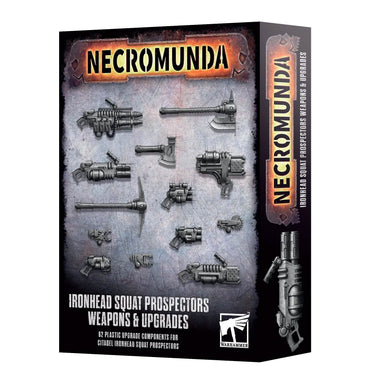 NECROMUNDA THE IRONHEAD SQUAT PROSPECTORS WEAPONS AND UPGRADES