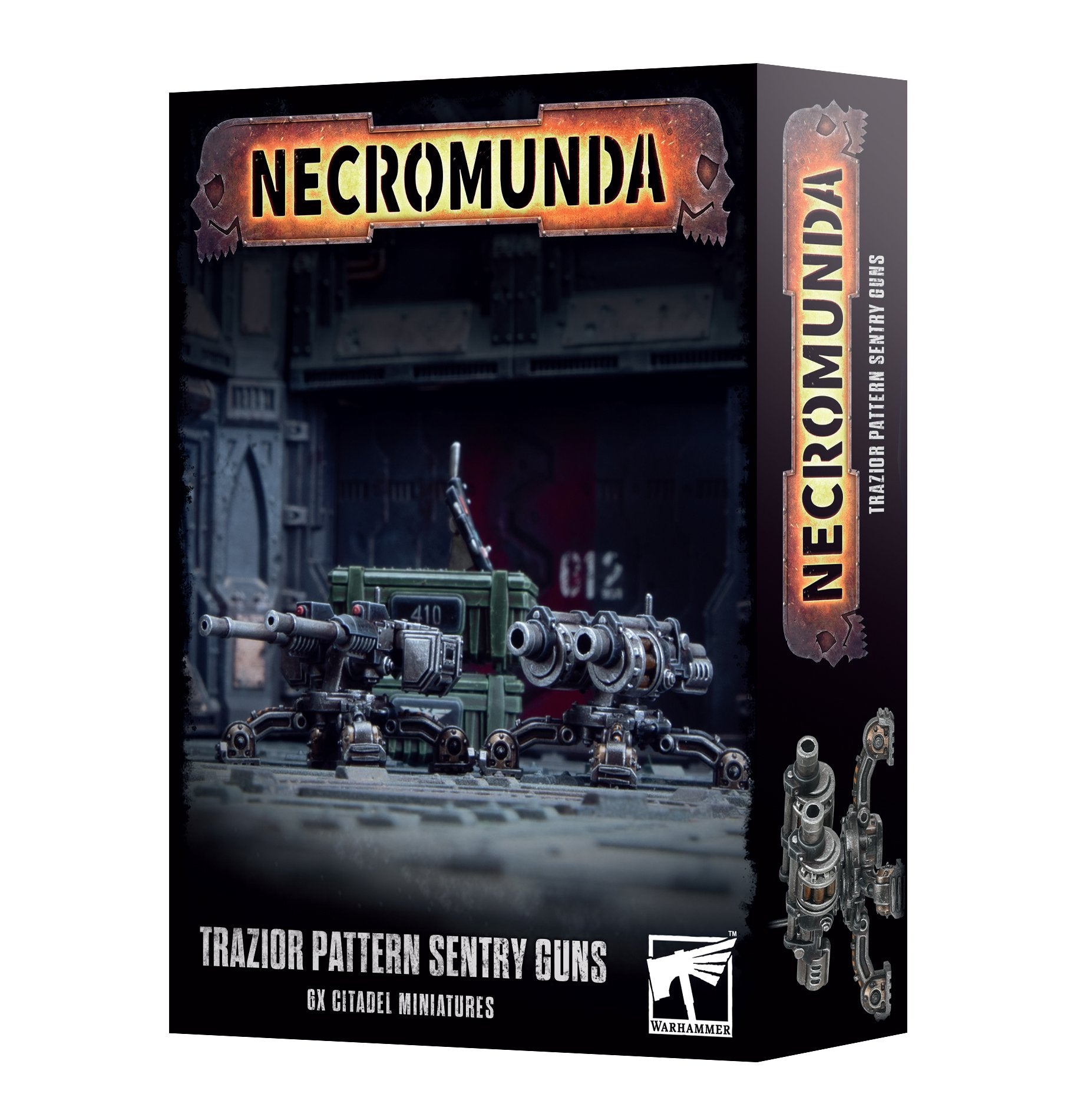 NECROMUNDA TRAZIOR PATTERN SENTRY GUNS