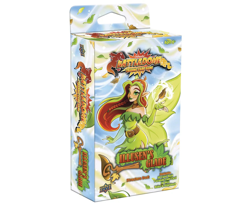 NEOPETS BATTLEDOME TCG JHUDORA'S BLUFF & ILLUSEN'S GLADE STRUCTURE DECK