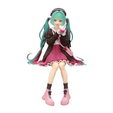 Hatsune Miku Noodle Stopper Figure -Autumn Date Pink Color ver.-