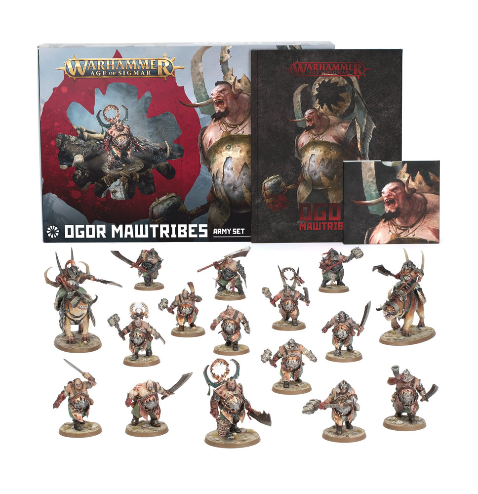 WARHAMMER: AGE OF SIGMAR OGOR MAWTRUBES ARMY SET