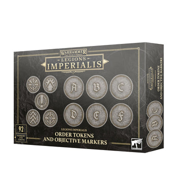 WARHAMMER THE HORUS HERESY LEGIONS IMPERIALIS ORDER TOKENS AND OBJECTIVE MARKERS