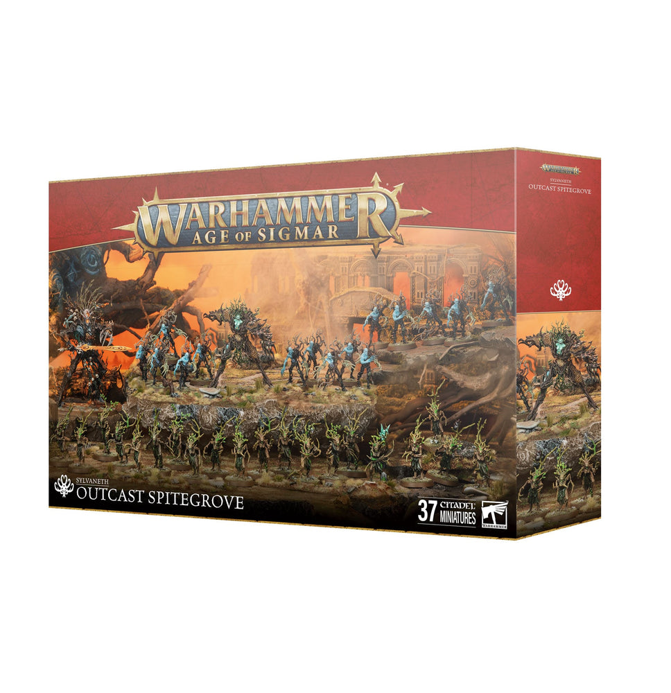 WARHAMMER: AGE OF SIGMAR SYLVANETH BATTLEFORCE OUTCAST SPITEGROVE