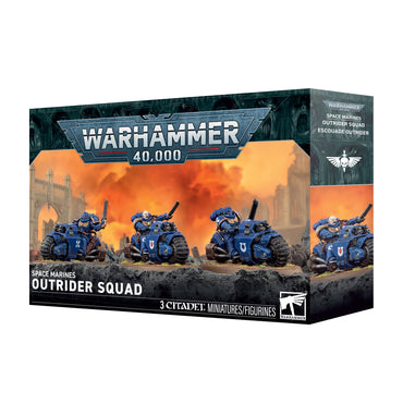 WARHAMMER 40,000 SPACE MARINES OUTRIDER SQUAD