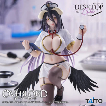 OVERLORD DESKTOP CUTE FIGURE - ALBEDO (NURSE VER.)