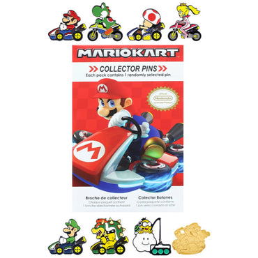 MARIO KART COLLECTOR PIN BLIND BOX