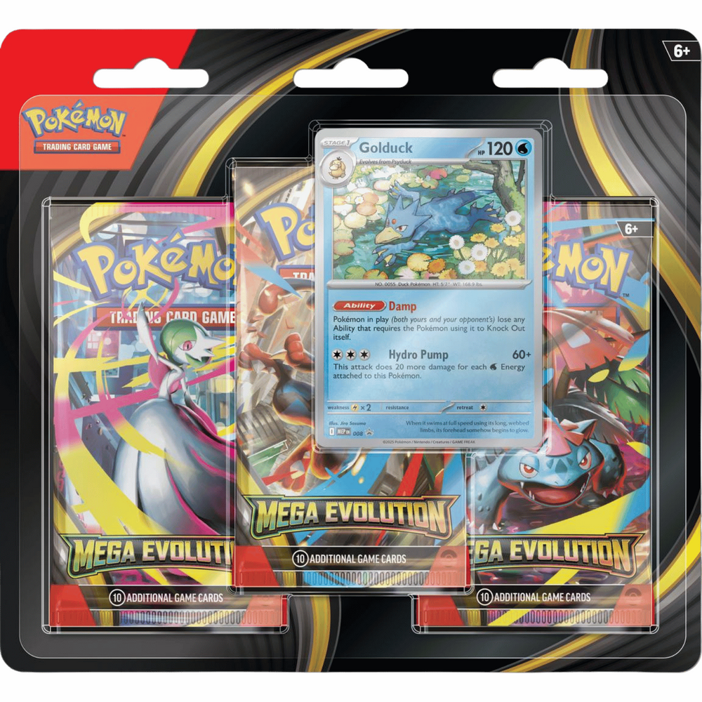 POKEMON ME01 MEGA EVOLUTION 3PK BLISTER (LIMIT 3)