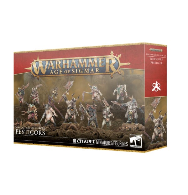 WARHAMMER: AGE OF SIGMAR MAGGOTKIN OF NURGLE PESTIGORS