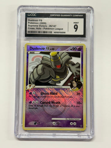 Dusknoir FB LV.50 (26/147) (League Promo) [Platinum: Supreme Victors] Graded CGC 9