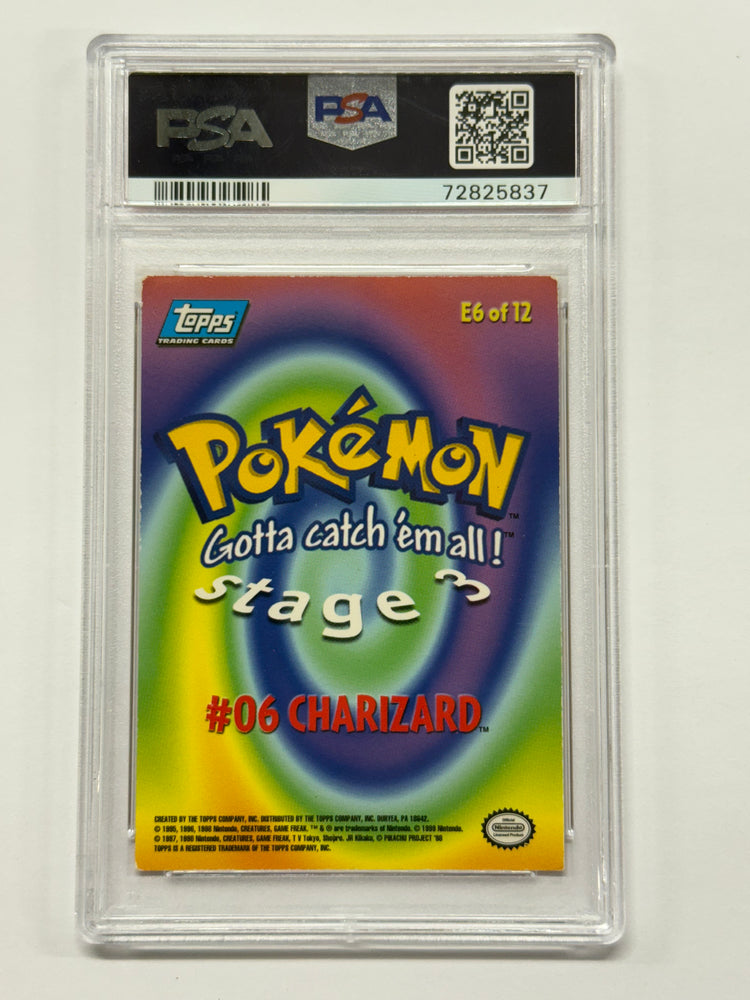 Topps 1999 Charizard Foil Graded PSA 5
