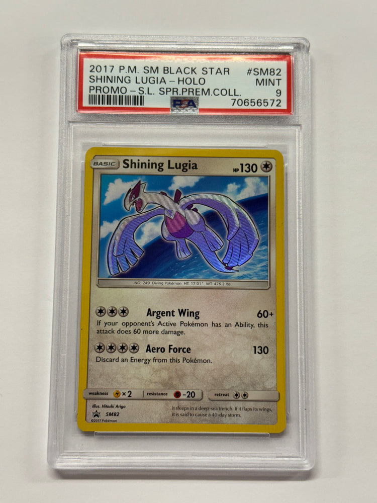 Shining Lugia (SM82) [Sun & Moon: Black Star Promos] Graded PSA 9