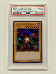 Red-Eyes B. Dragon [LC01-EN006] Ultra Rare Graded PSA 9