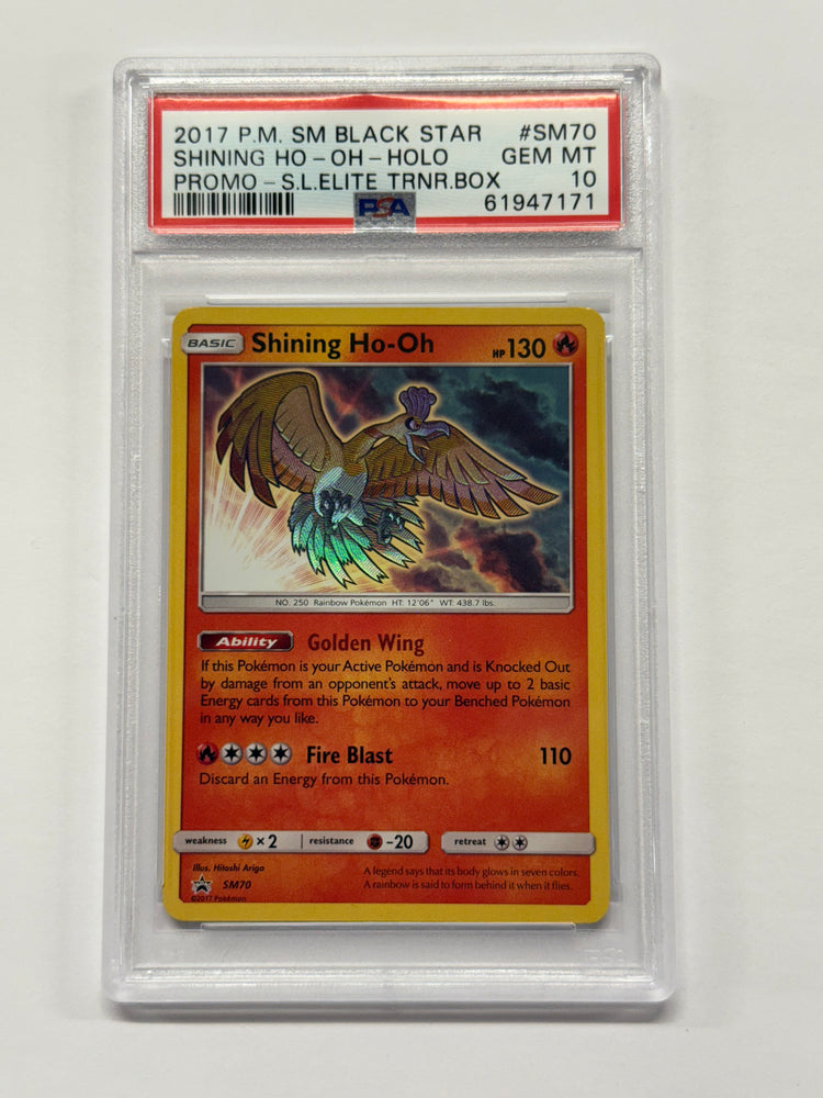 Shining Ho-Oh (SM70) [Sun & Moon: Black Star Promos] Graded PSA 10
