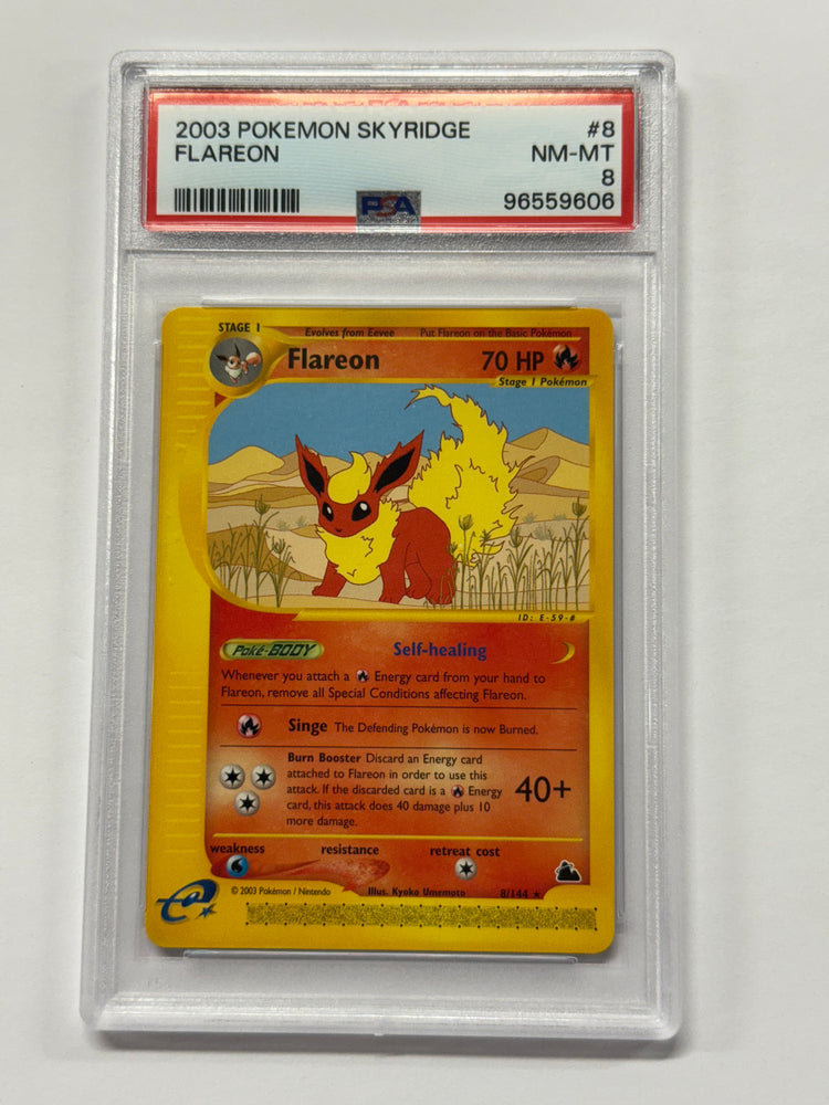 Flareon (8/144) [Skyridge] Graded PSA 8